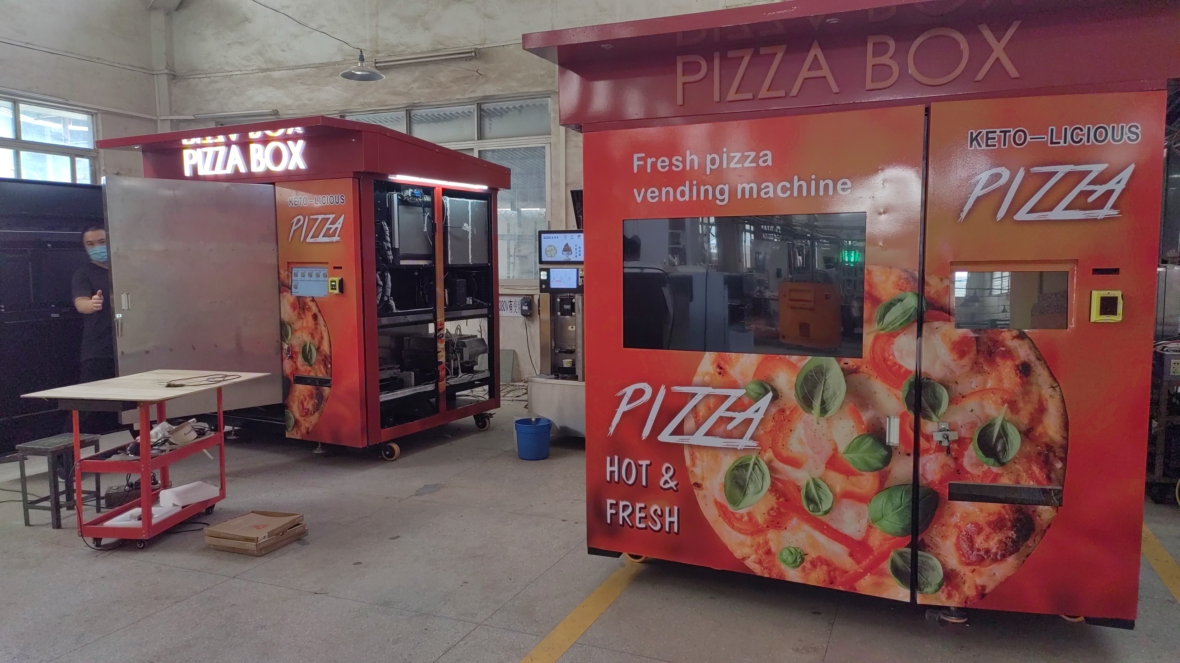 Maximize ROI with 24/7 Automated Pizza Vending Technology